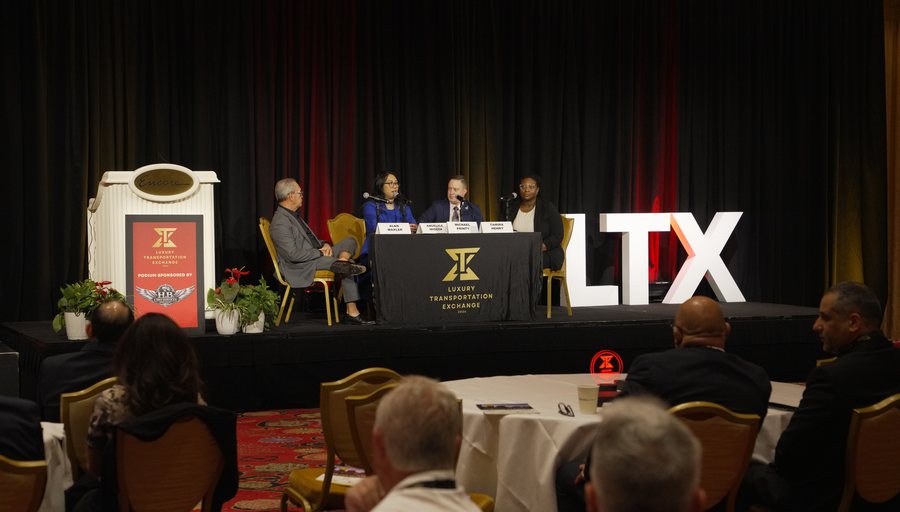 Panel session at the Luxury Transportation Exchange