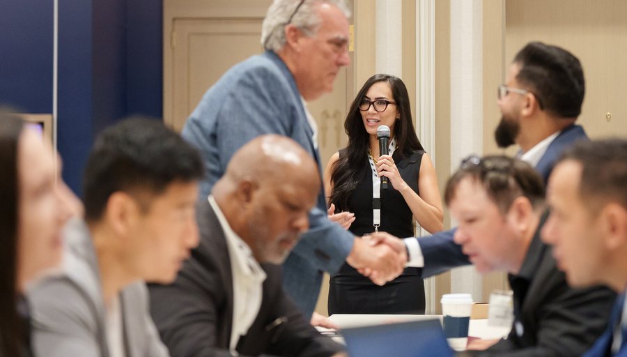 Operators at a CLTA town hall discussion